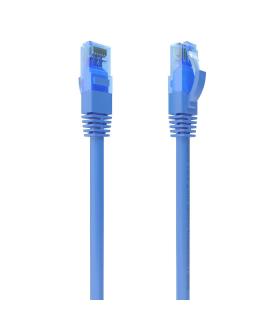 AISENS Cable De Red Latiguillo RJ45 Cat.6 UTP AWG26 CCA, Azul, 25 cm