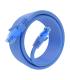 AISENS Cable De Red Latiguillo RJ45 Cat.6 UTP AWG26 CCA, Azul, 5.0 m