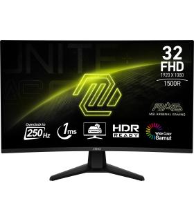 MSI MAG 32C6X pantalla para PC 80 cm (31.5") 1920 x 1080 Pixeles Full HD Negro