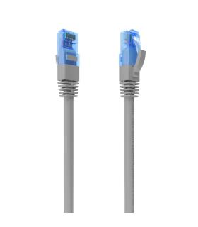 AISENS Cable De Red Latiguillo RJ45 Cat.6 UTP AWG26 CCA, Gris, 30 cm