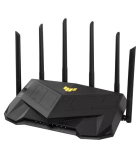 ASUS TUF Gaming AX6000 (TUF-AX6000) router inalámbrico Gigabit Ethernet Doble banda (2,4 GHz   5 GHz) Negro