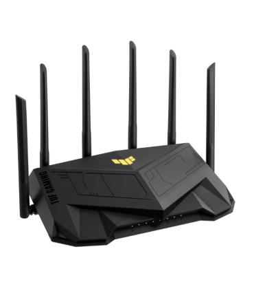 ASUS TUF Gaming AX6000 (TUF-AX6000) router inalámbrico Gigabit Ethernet Doble banda (2,4 GHz   5 GHz) Negro