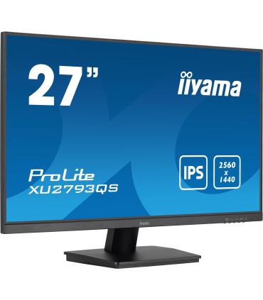 iiyama ProLite XU2793QS-B6 pantalla para PC 68,6 cm (27") 2560 x 1440 Pixeles 2K Ultra HD LED Negro