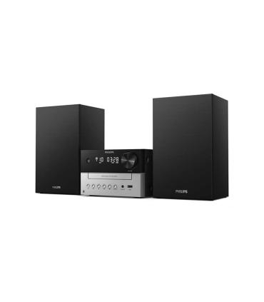 Philips TAM3205 Microcadena de música para uso doméstico 18 W Negro, Plata