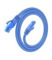 AISENS Cable De Red Latiguillo RJ45 Cat.6 UTP AWG26 CCA, Azul, 0.5 m