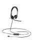 Logitech H650e Auriculares Alámbrico Diadema Oficina Centro de llamadas USB tipo A Negro, Plata