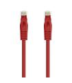 Nanocable Cable Red Latiguillo RJ45 LSZH CAT.6A UTP AWG24, Rojo, 25 cm