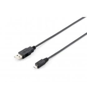 Equip 128523 cable USB USB 2.0 1,8 m USB A Micro-USB B Negro