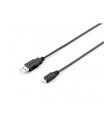 Equip 128523 cable USB USB 2.0 1,8 m USB A Micro-USB B Negro