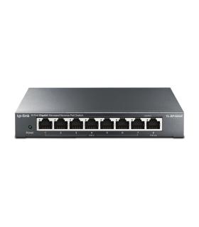 TP-Link TL-RP108GE switch Gestionado L2 Gigabit Ethernet (10 100 1000) Energía sobre Ethernet (PoE) Negro