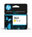 HP Cartucho de tinta original 364 amarillo