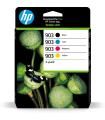 HP Paquete de 4 cartuchos de tinta Original 903 negro/cian/magenta/amarillo