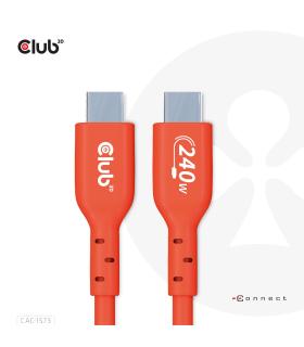 CLUB3D CAC-1573 cable USB USB4 Gen 2x2 2 m USB C Rojo