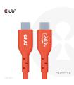 CLUB3D CAC-1573 cable USB USB4 Gen 2x2 2 m USB C Rojo