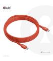 CLUB3D Cable certificado USB2 tipo C bidireccional USB-IF Datos 480 Mb, PD 240 W (48 V/5 A) EPR M/M 3 m/9,84 pies