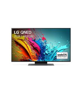 LG QNED 50QNED87T6B Televisor 127 cm (50") 4K Ultra HD Smart TV Wifi Negro, Plata