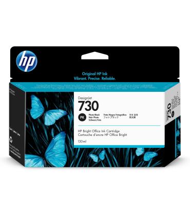 HP Cartucho de tinta DesignJet 730 negro fotográfico de 130 ml