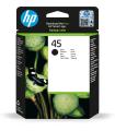 HP Cartucho de tinta original 45 grande negro