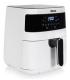 Tristar FR-9069PR freidora Sencillo 5,5 L Independiente 1600 W Freidora de aire caliente Negro, Blanco