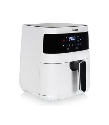 Tristar FR-9069PR freidora Sencillo 5,5 L Independiente 1600 W Freidora de aire caliente Negro, Blanco