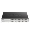 D-Link GO-SW-24G No administrado L2 Gigabit Ethernet (10/100/1000) 1U Negro