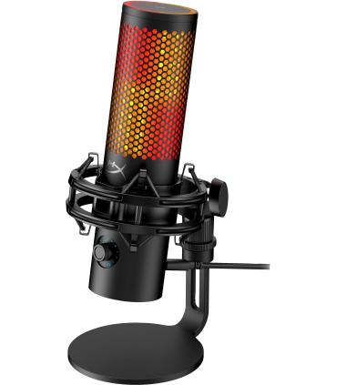 HP HyperX QuadCast 2 S - USB Microphone (Black) Negro Micrófono de superficie para mesa