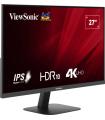 Viewsonic VA VA2708-4K-HD pantalla para PC 68,6 cm (27") 3840 x 2160 Pixeles 4K Ultra HD LED Negro