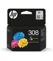 HP Cartucho de Tinta Original 308 tricolor