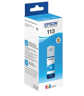 Epson 113 EcoTank Pigment Cyan ink bottle