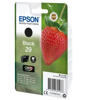 Epson Strawberry Singlepack Black 29 Claria Home Ink