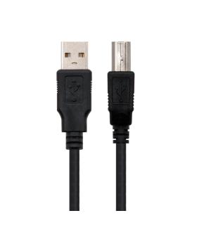 Nanocable CABLE USB 2.0 IMPRESORA, TIPO A M-B M, NEGRO, 1.8 M