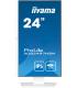 iiyama ProLite XUB2497HSN-W2 pantalla para PC 60,5 cm (23.8") 1920 x 1080 Pixeles Full HD LED Blanco