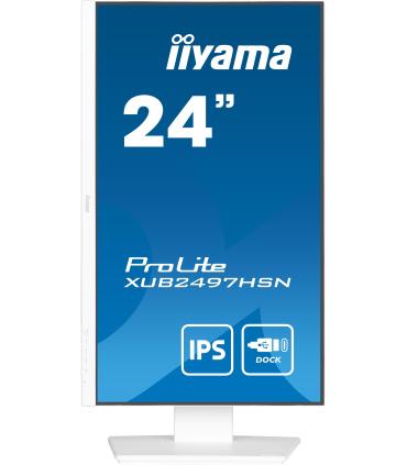 iiyama ProLite XUB2497HSN-W2 pantalla para PC 60,5 cm (23.8") 1920 x 1080 Pixeles Full HD LED Blanco