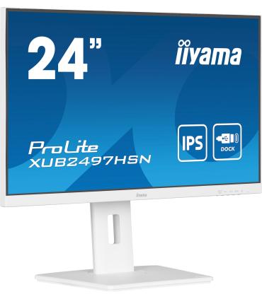 iiyama ProLite XUB2497HSN-W2 pantalla para PC 60,5 cm (23.8") 1920 x 1080 Pixeles Full HD LED Blanco