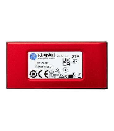 Kingston Technology SSD Externo Kingston XS1000 Rojo