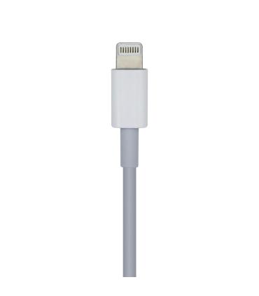 AISENS Cable USB 2.0 USB-С A Lightning PD 2A, Lightning M-USB-С M, Blanco, 1.0m