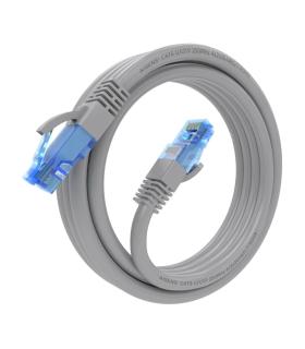 AISENS Cable De Red Latiguillo RJ45 Cat.6 UTP AWG26 CCA, Gris, 3.0 m