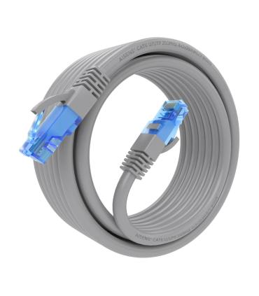 AISENS Cable De Red Latiguillo RJ45 Cat.6 UTP AWG26 CCA, Gris, 5.0 m