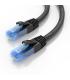 AISENS Cable De Red Latiguillo RJ45 Cat.6 UTP AWG26 CCA, Negro, 10 m