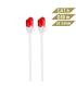 Ewent IM1036 cable de red Blanco 0,5 m Cat6 U UTP (UTP)