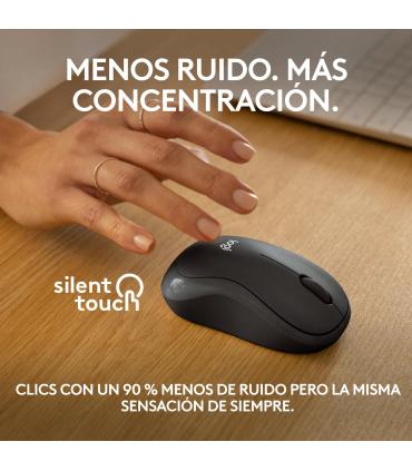 Logitech M240 ratón Viajes Ambidextro Bluetooth