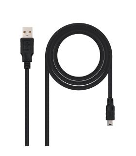 Nanocable CABLE USB 2.0, TIPO A M-MINI USB 5PIN M, 1.8 M