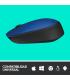 Logitech M171 Blue-K ratón Oficina Ambidextro RF inalámbrico Óptico 1000 DPI