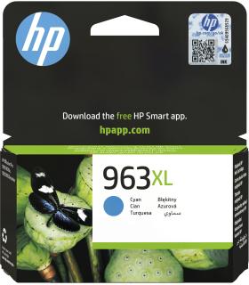 HP Cartucho de tinta Original 963XL cian de alta capacidad