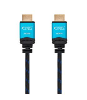 Nanocable Cable HDMI V2.0 4K@60GHz 18 Gbps A M-A M, negro, 2.0 m.