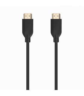 AISENS Cable HDMI V2.0 CCS Premium Alta Velocidad   Hec 4K@60Hz 18Gbps, A M-A M, Negro, 0.5m