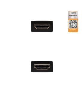 Nanocable HDMI V2.0, 1.5m cable HDMI 1,5 m HDMI tipo A (Estándar) Negro