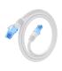 AISENS Cable De Red Latiguillo RJ45 Cat.6 UTP AWG26 CCA, Blanco, 0.5 m