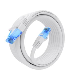 AISENS Cable De Red Latiguillo RJ45 Cat.6 UTP AWG26 CCA, Blanco, 5.0 m