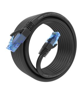 AISENS Cable De Red Latiguillo RJ45 Cat.6 UTP AWG26 CCA, Negro, 5.0 m